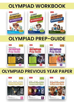 Class-6 (IMO-ISO-IEO) Olympiad Workbook, Prep-Guide and Previous Years Papers (PYQs) For 2026-27 Exam (Set of 9 Books)