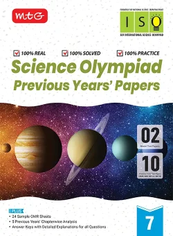 ISO Class-7 Olympiad 10 Previous Years Papers (2025-2021 Set A and B) Science with Sample OMR Sheet For 2026-27 Exam