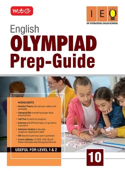 Class 10 Olympiad Prep-Guide (OPG) English (IEO) - Detailed Theory, Self Test  For SOF 2026-27 Exam