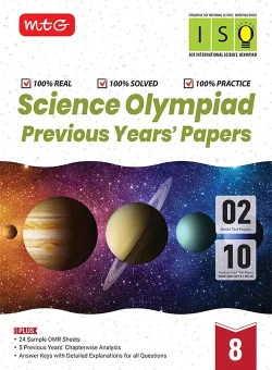 ISO Class-8 Olympiad 10 Previous Years Papers (2025-2021 Set A and B) Science with Sample OMR Sheet For 2026-27 Exam - Physical