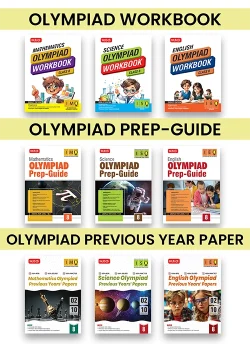Class-8 (IMO-ISO-IEO) Olympiad Workbook, Prep-Guide and Previous Years Papers (PYQs) For 2026-27 Exam (Set of 9 Books)
