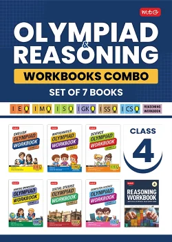 Class 4 ISO-IMO-IEO-ICSO-IGKO-ISSO Olympiad Workbook and Reasoning Book Combo For 2026-27 Exam (Set of 7 Books)