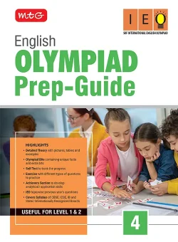 Class 4 Olympiad Prep-Guide (OPG) English (IEO) - Detailed Theory, Self Test  For SOF 2026-27 Exam
