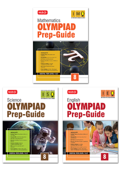 Class-8 Olympiad Prep-Guide Mathematics, Science and English (OPG Combo Pack) For SOF 2026-27 Exam