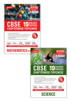 CBSE 10 Years (2026-2017) Chapterwise Topicwise Solved Papers Class 10 Science and Mathematics Standard (Set of 2 Books) – CBSE Champion For 2027 Exam | Video Solution of PYQs