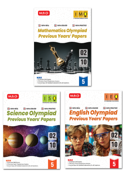 IMO-ISO-IEO Class-5 Olympiad Previous Years Papers (2025-2021 Set A and B) Mathematics, Science and English Combo Pack For 2026-27 Exam