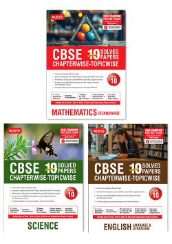 CBSE 10 Years (2026-2017) Chapterwise Topicwise Solved Papers Class 10 Science, Mathematics Standard and English (Set of 3 Books) – CBSE Champion For 2027 Exam | Video Solution of PYQs (Copy)