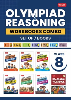 Class 8 ISO-IMO-IEO-ICSO-IGKO-ISSO Olympiad Workbook and Reasoning Book Combo For 2026-27 Exam (Set of 7 Books)