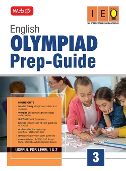 Class 3 Olympiad Prep-Guide (OPG) English (IEO) - Detailed Theory, Self Test  For SOF 2026-27 Exam