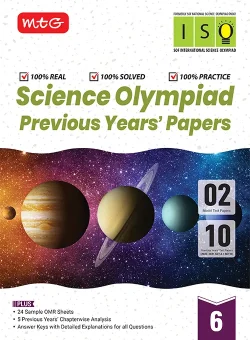 ISO Class-6 Olympiad 10 Previous Years Papers (2025-2021 Set A and B) Science with Sample OMR Sheet For 2026-27 Exam - Physical