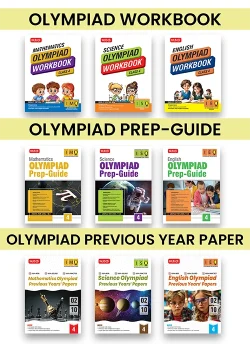 Class-4 (IMO-ISO-IEO) Olympiad Workbook, Prep-Guide and Previous Years Papers (PYQs) For 2026-27 Exam (Set of 9 Books)