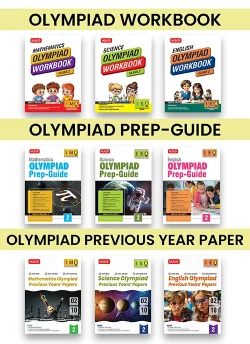 Class-2 (IMO-ISO-IEO) Olympiad Workbook, Prep-Guide and Previous Years Papers (PYQs) For 2026-27 Exam (Set of 9 Books)