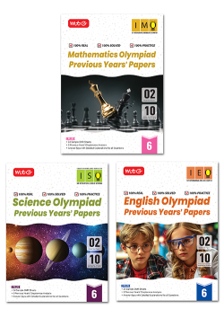 IMO-ISO-IEO Class-6 Olympiad Previous Years Papers (2025-2021 Set A and B) Mathematics, Science and English Combo Pack For 2026-27 Exam