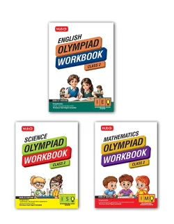 Class-2 ISO-IMO-IEO (Science, Mathematics and English) Olympiad Workbook Combo For 2026-27 Exam