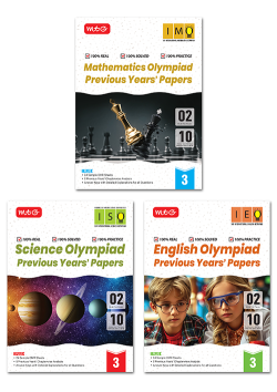 IMO-ISO-IEO Class-3 Olympiad Previous Years Papers (2025-2021 Set A and B) Mathematics, Science and English Combo Pack For 2026-27 Exam
