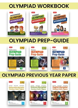 Class-3 (IMO-ISO-IEO) Olympiad Workbook, Prep-Guide and Previous Years Papers (PYQs) For 2026-27 Exam (Set of 9 Books)