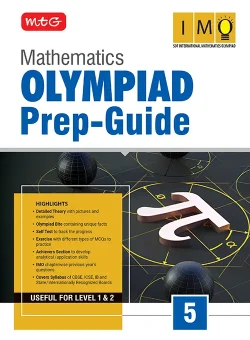 Class 5 Olympiad Prep-Guide (OPG) Mathematics (IMO) – Detailed Theory, Self Test For SOF 2026-27 Exam
