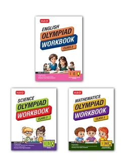 Class-3 ISO-IMO-IEO (Science, Mathematics and English) Olympiad Workbook Combo For 2026-27 Exam