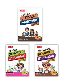 Class-10 ISO-IMO-IEO (Science, Mathematics and English) Olympiad Workbook Combo For 2026-27 Exam