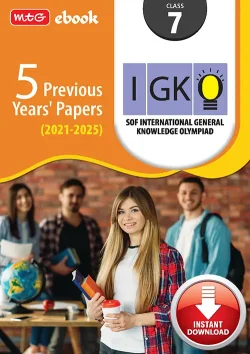 Class 7 IGKO Olympiad Previous 5 Years Papers (Instant download eBook)