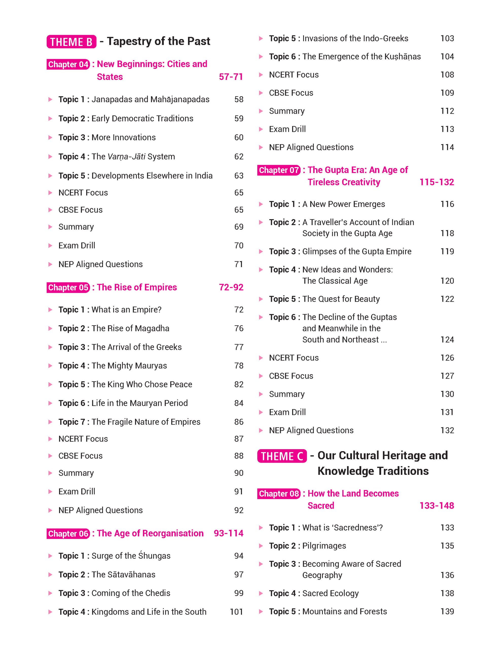 100 Percent NCERT and CBSE Science, Mathematics, English and Social-Science Part 1 and 2 Class 7 For 2026-27 Exam combo