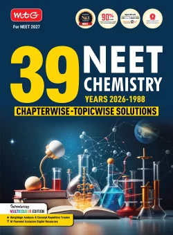 39 Years NEET Chemistry Book For 2026-2027 Exam | Chapterwise Topicwise Solved Question Papers | Free Video Solutions | AI Powered Digital Resource #NEETToppersFirstChoice