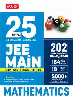 25 Years JEE MAIN Chapterwise Topicwise (2026-2002) – Mathematics For 2027 Exam