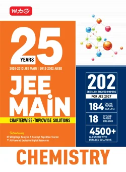 25 Years JEE MAIN Chapterwise Topicwise (2026-2002) - Chemistry For 2027 Exam