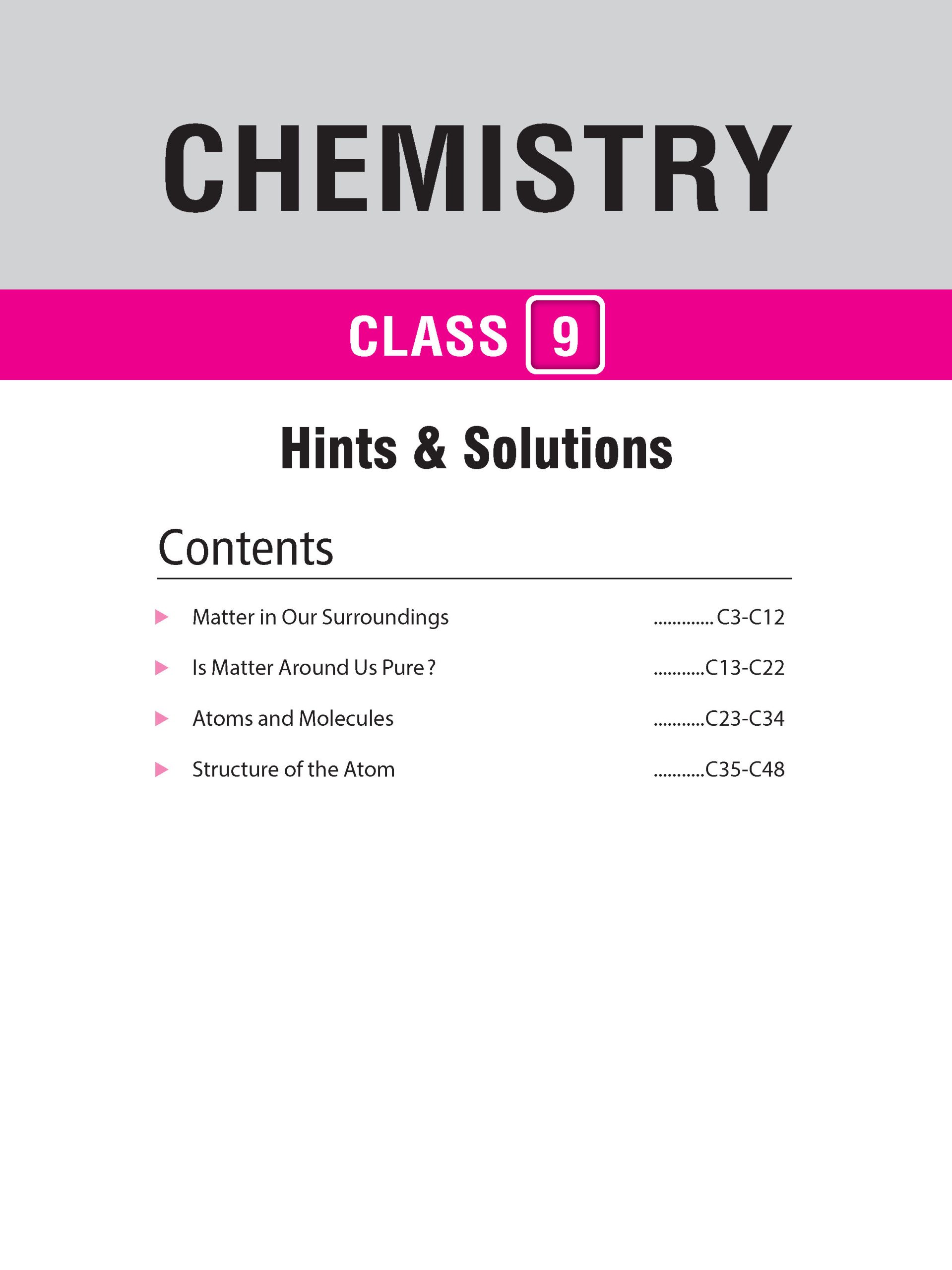Foundation Course Class 9 Chemistry For NEET, IIT-JEE, CUET and Boards Exams Based on New NCERT Syllabus and Pattern 2026-2027