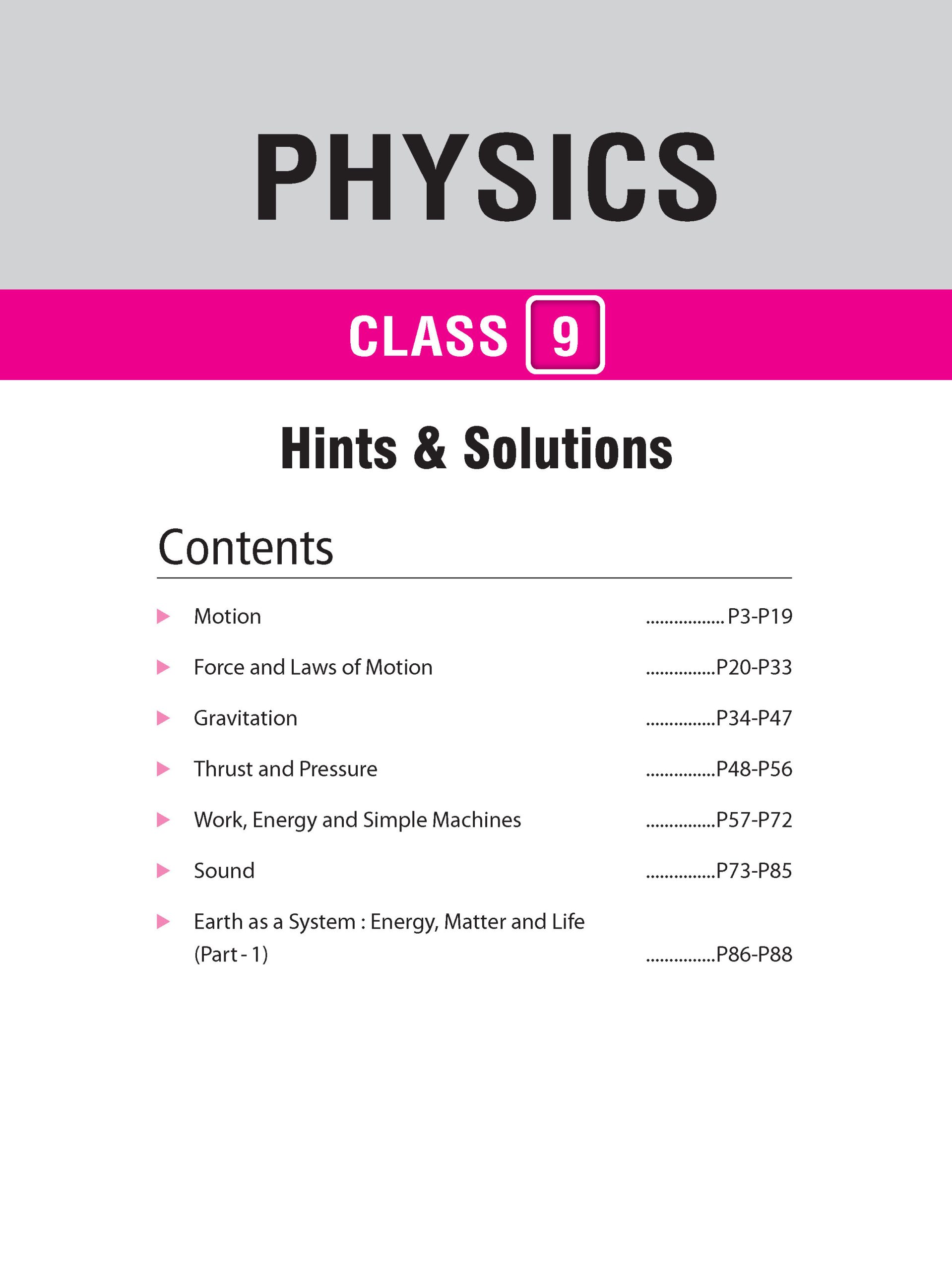 Foundation Course Class 9 Physics For NEET, IIT-JEE, CUET and Boards Exams Based on New NCERT Syllabus and Pattern 2026-2027