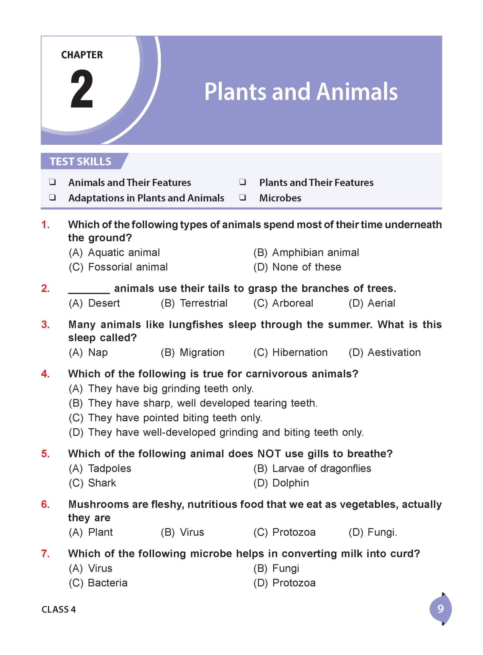 Class 4 International General Knowledge Olympiad (IGKO) Workbook for 2026-27 Exam