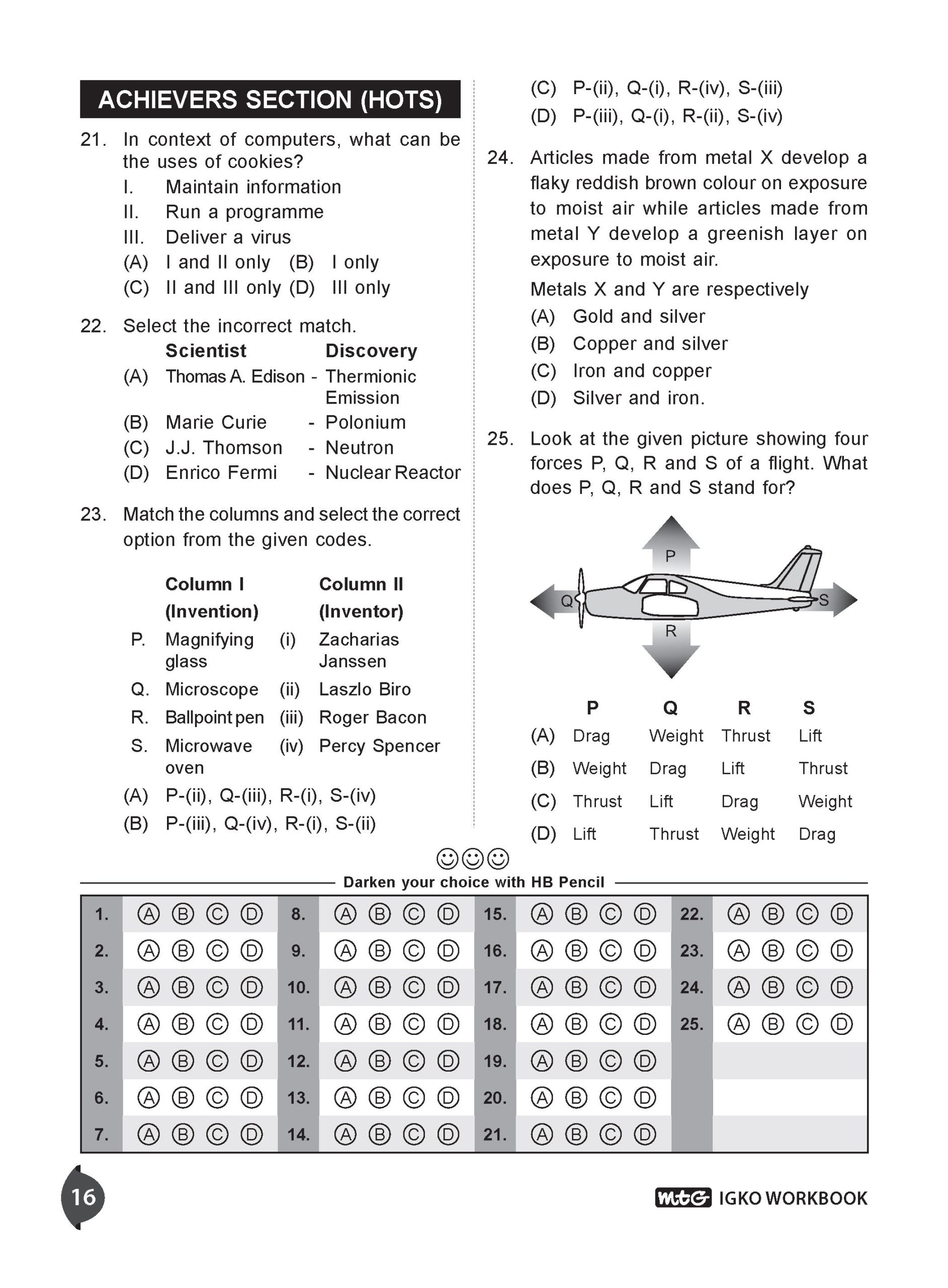 Class 6 International General Knowledge Olympiad (IGKO) Workbook for 2026-27 Exam