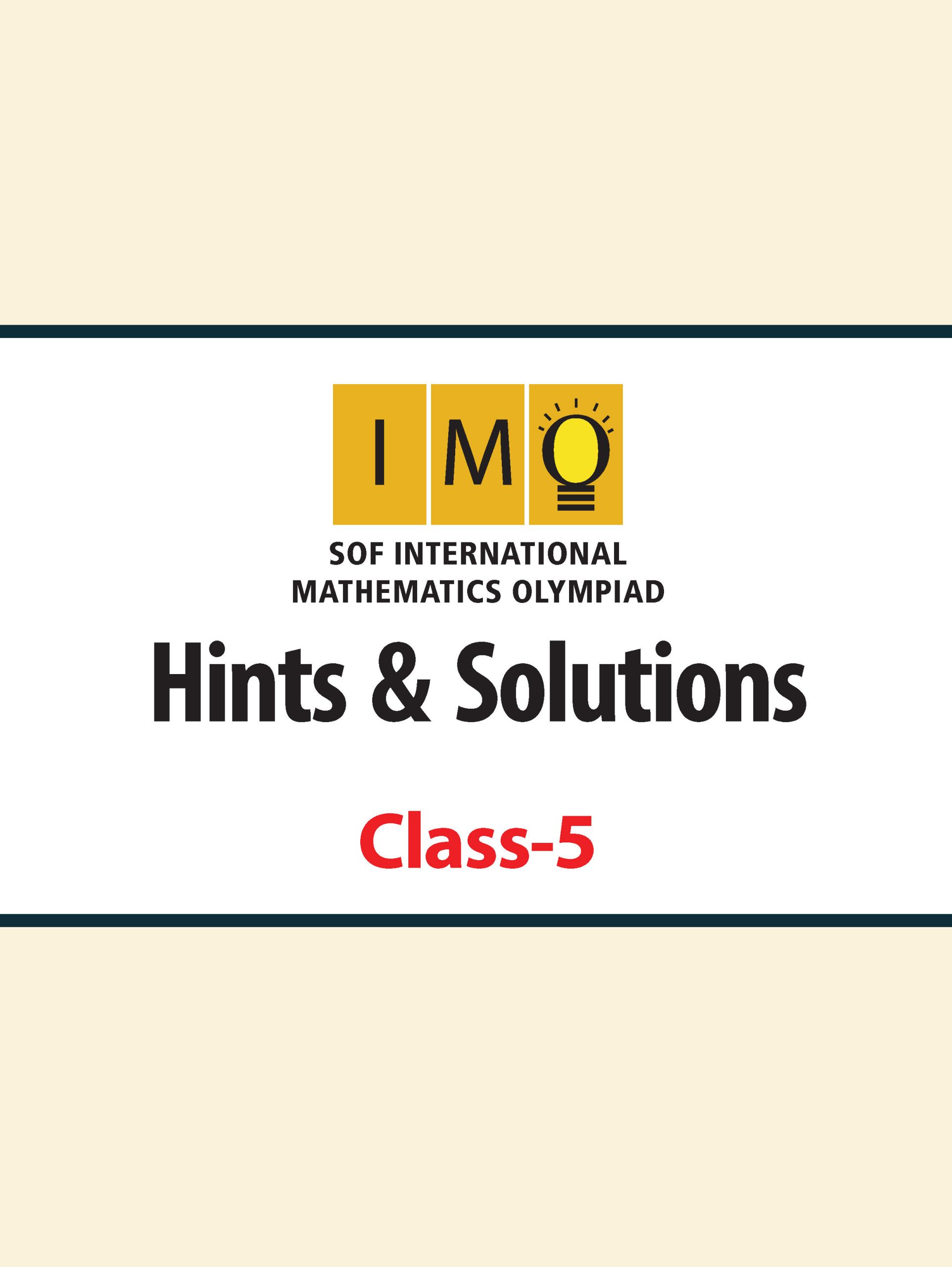 IMO Class-5 Olympiad 10 Previous Years Papers (2025-2021 Set A and B) Mathematics with Sample OMR Sheet For 2026-27 Exam