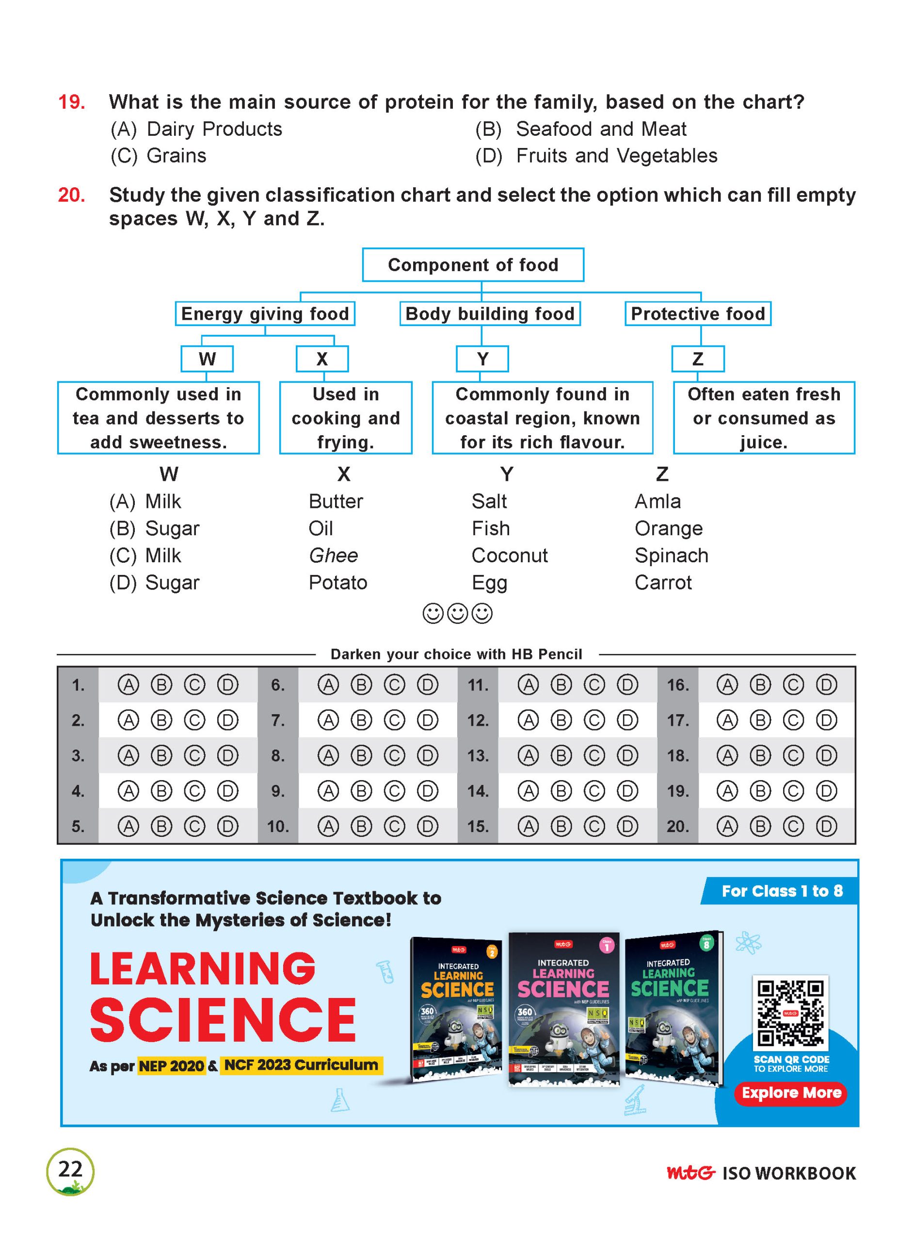 Class 3 International Science Olympiad (ISO) Workbook for 2026-27 Exam