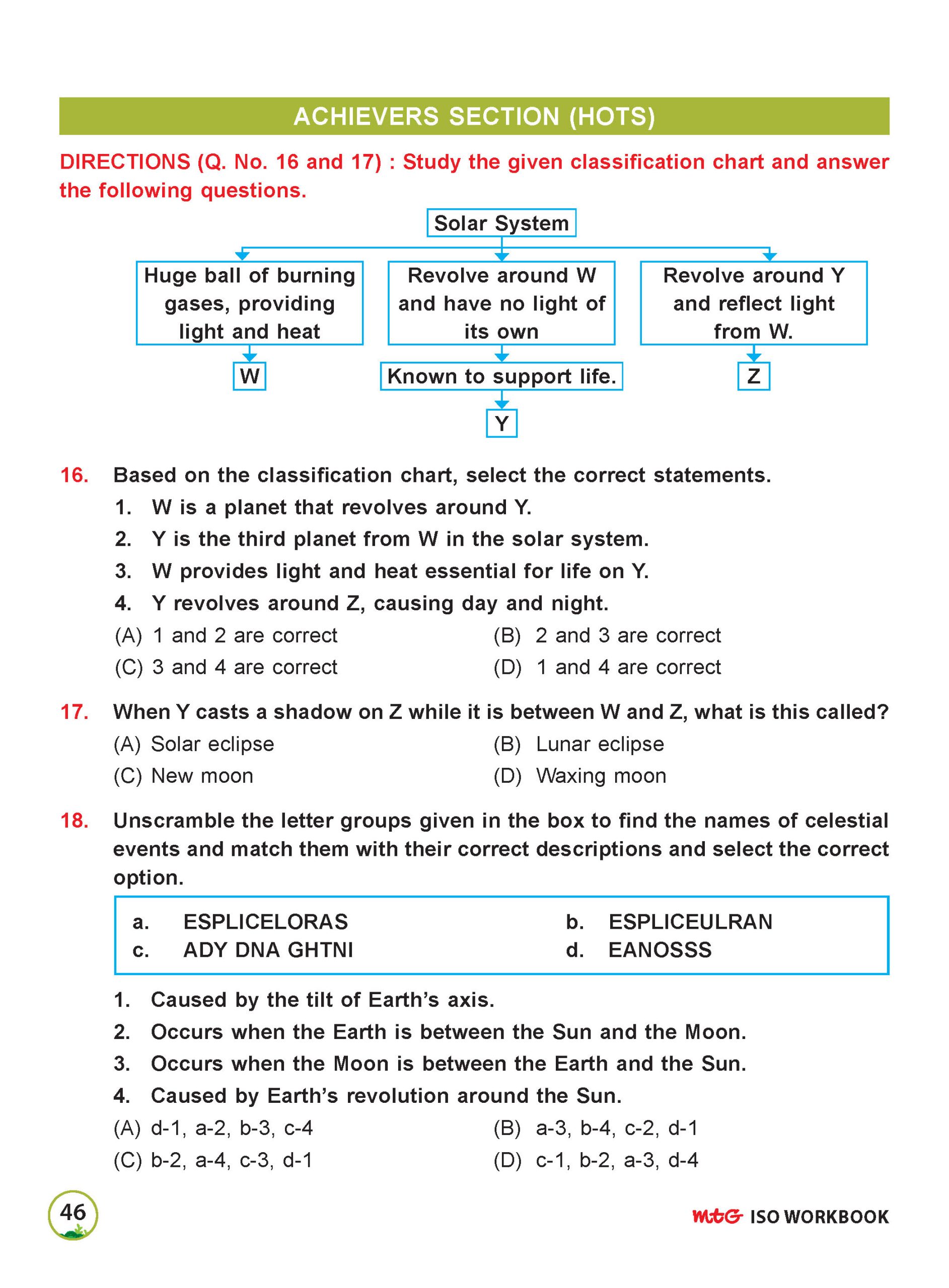 Class 3 International Science Olympiad (ISO) Workbook for 2026-27 Exam