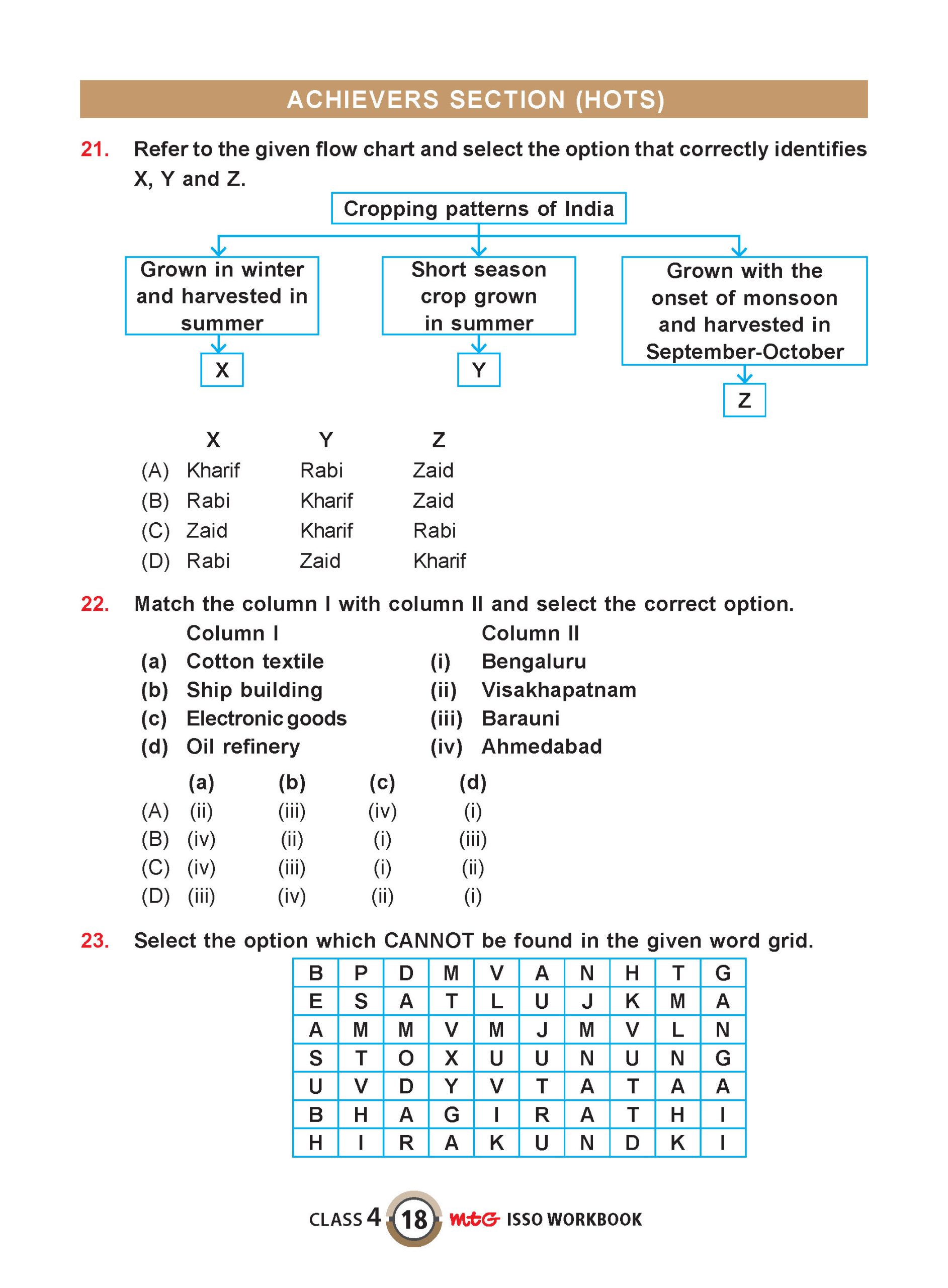 Class 4 International Social Studies Olympiad (ISSO) Workbook for 2026-27 Exam