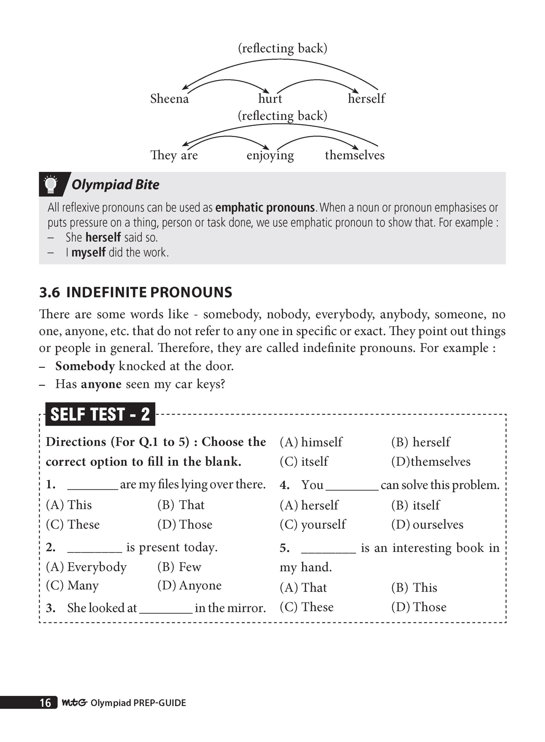 Class 3 Olympiad Prep-Guide (OPG) English (IEO) - Detailed Theory, Self Test For SOF 2026-27 Exam