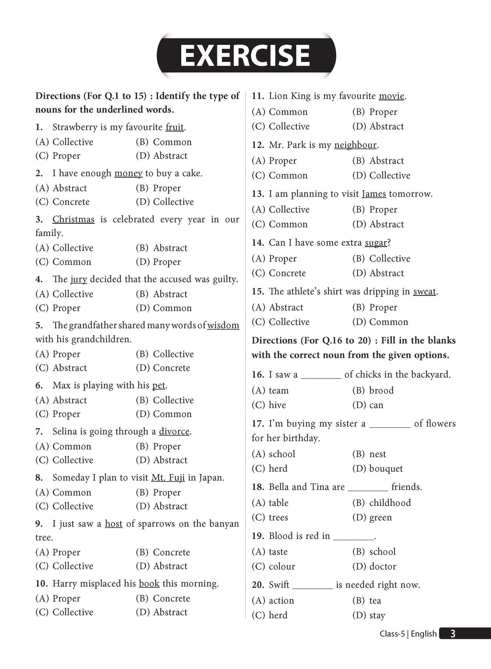Class 5 Olympiad Prep-Guide (OPG) English (IEO) - Detailed Theory, Self Test For SOF 2026-27 Exam