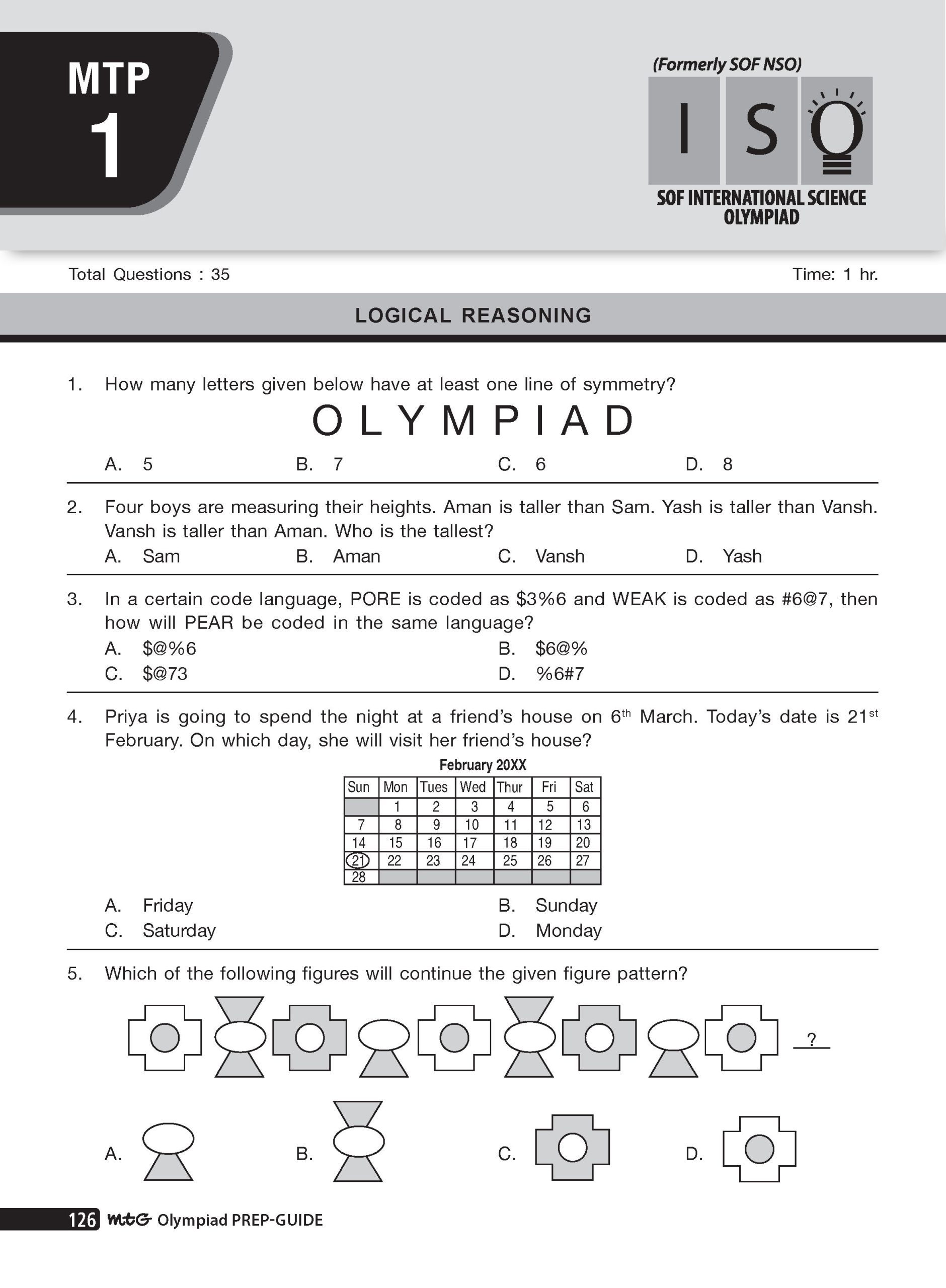Class 4 Olympiad Prep-Guide (OPG) Science (ISO) - Detailed Theory, Self Test For SOF 2026-27 Exam