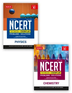 NCERT Textbook + Exemplar Problems Solutions Physics and Chemistry Combo - Class 11