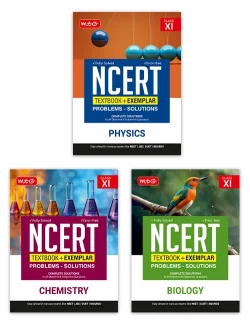 NCERT Textbook + Exemplar Problems Solutions PCB Combo- Class 11