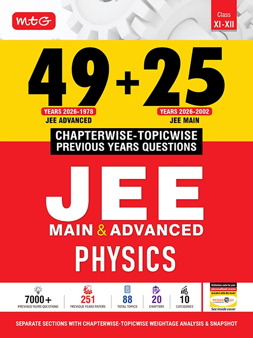 49+25 Years Chapterwise Topicwise Solutions Physics for JEE (Adv + Main)
