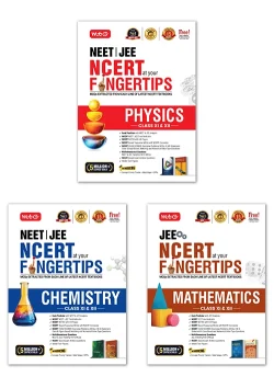 Objective NCERT at your FINGERTIPS Physics, Chemistry and Mathematics Combo – JEE Books (Based on NCERT Latest Pattern For 2027 Exam)