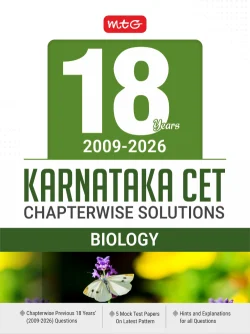 18 years Karnataka CET Chapterwise Solutions Biology