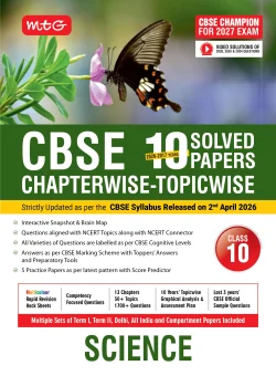 CBSE 10 Years (2026-2017) Chapterwise Topicwise Solved Papers Class 10 Science Book - CBSE Champion For 2027 Exam | Video Solution of PYQs