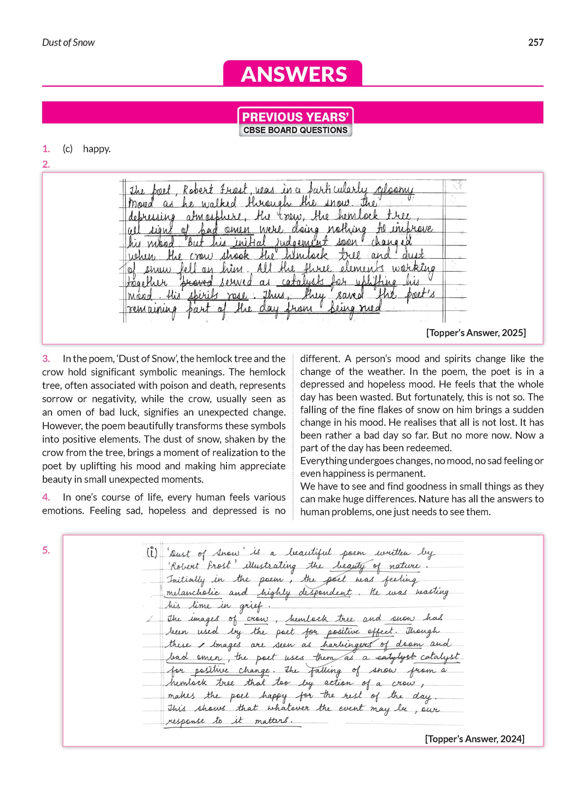CBSE 10 Years (2026-2017) Chapterwise Topicwise Solved Papers Class 10 English Language and Literature Book - CBSE Champion For 2027 Exam | Video Solution of PYQs