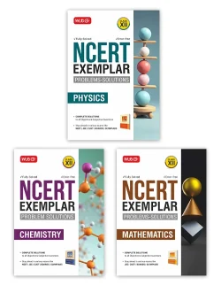 Class 12 NCERT Exemplar Problems-Solutions Physics, Chemistry and Mathematics Combo