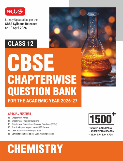 Class 12 - CBSE Chapterwise Question Bank Chemistry For 2027 Board Exam