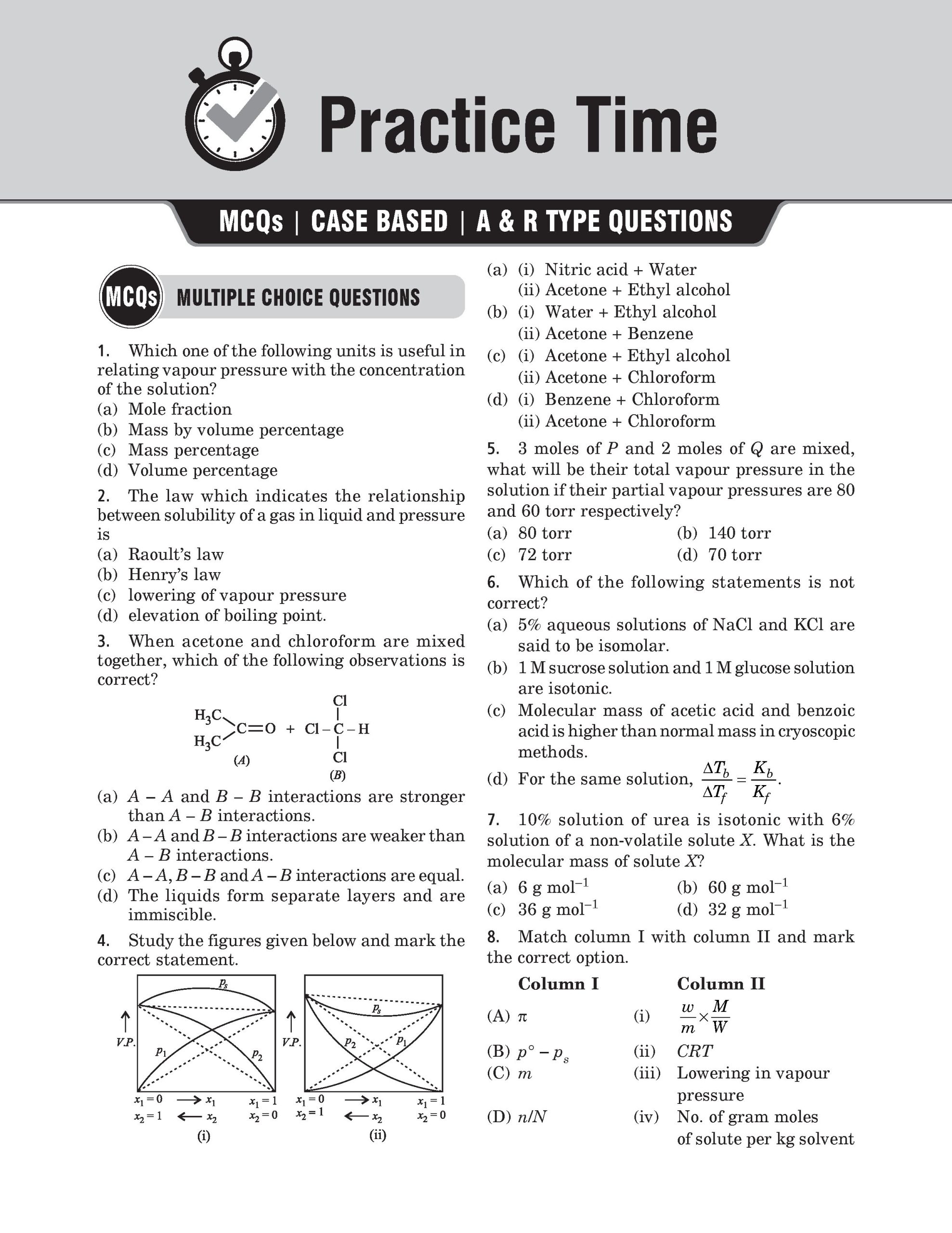 Class 12 - CBSE Chapterwise Question Bank Chemistry For 2027 Board Exam