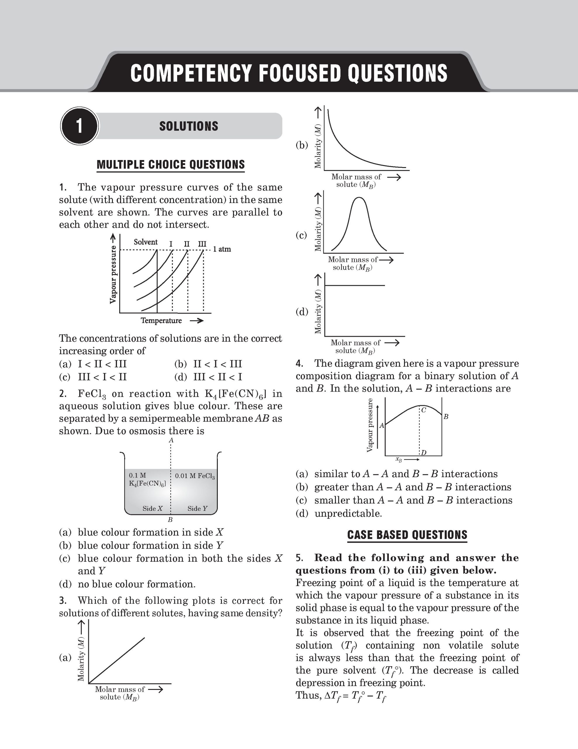 Class 12 - CBSE Chapterwise Question Bank Chemistry For 2027 Board Exam